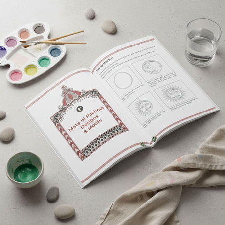 Rooftop Artventures of Mata Ni Pachedi - Elementary | PAPERBACK (Softcover) | Children's Drawing & Colouring Art Book | DIY Activites, Step-by-step ... Compositions | gift for children's: English - Retail Maharaj