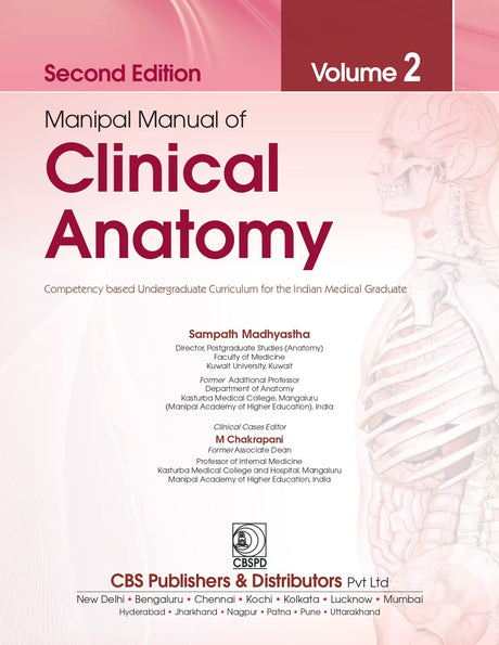 Manipal Manual of Clinical Anatomy Volume 2 , 2nd ed. - Retail Maharaj