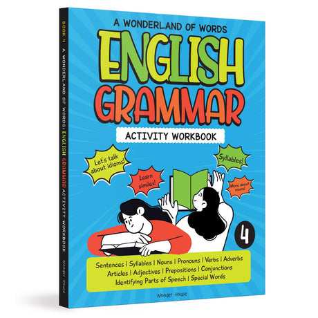 A Wonderland Of Words: English Grammar - Level 4 Activity Workbook - Retail Maharaj