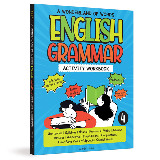 A Wonderland Of Words: English Grammar - Level 4 Activity Workbook - Retail Maharaj