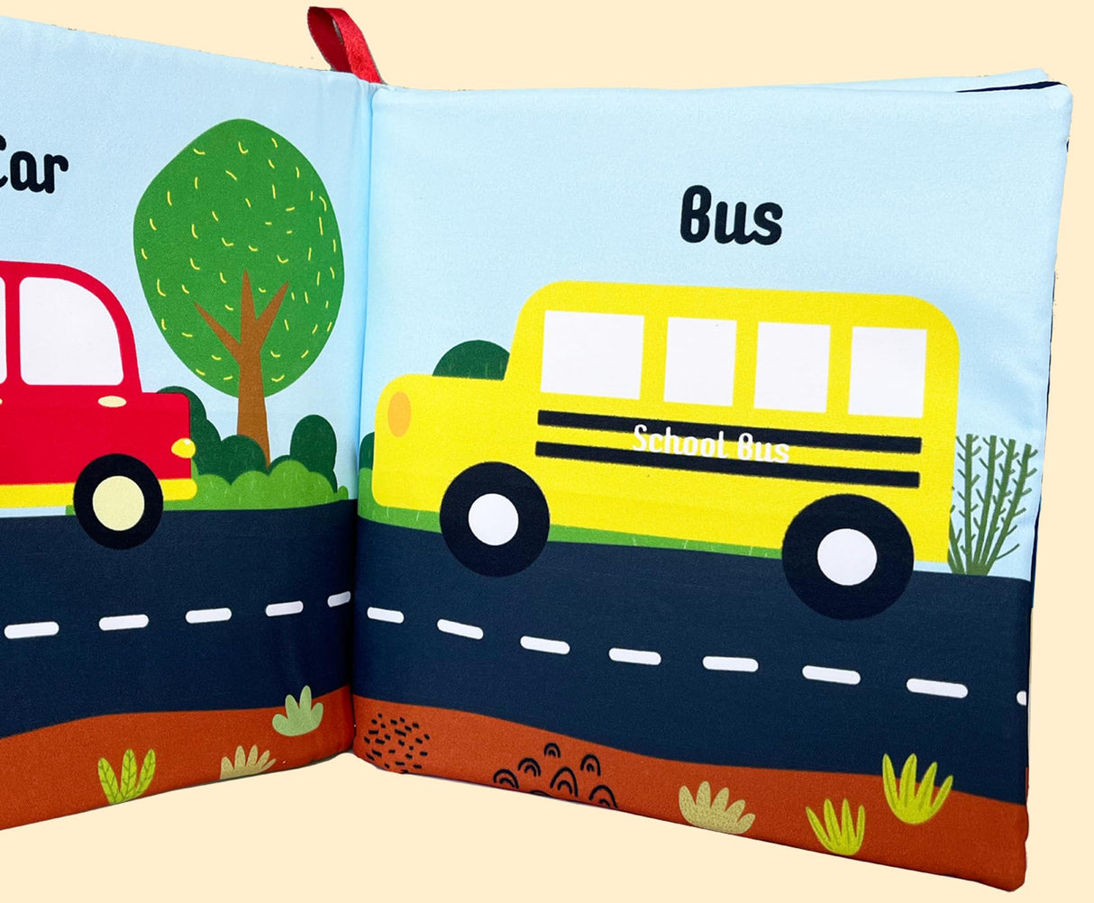 Vishv Books Cloth Book My Easy Book of Transport - Retail Maharaj