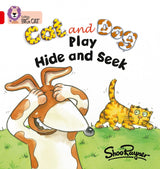 Cat and Dog Play Hide and Seek: Band 02a/Red a (Collins Big Cat) - Retail Maharaj