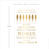 Daily Inspiration For Everyday Women: A collection of 365 inspirational quotes - Retail Maharaj
