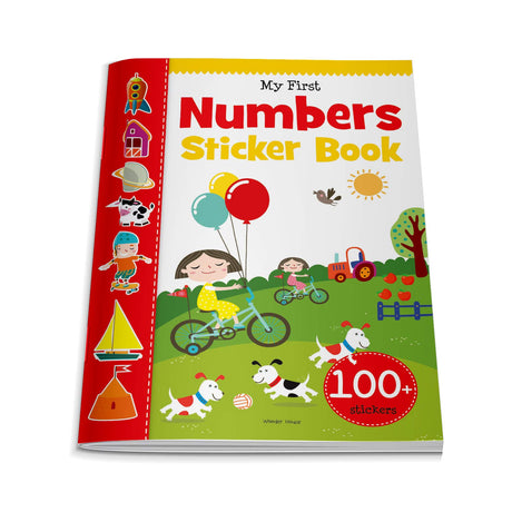 My First Numbers Sticker Book: Exciting Sticker Book With 100 Stickers - Retail Maharaj