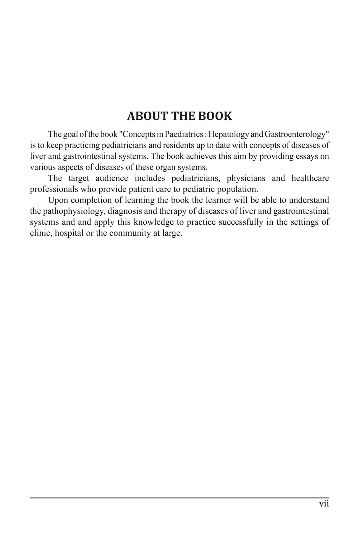 CONCEPTS IN PAEDIATRICS : HEPATOLOGY AND GASTROENTEROLOGY - Retail Maharaj