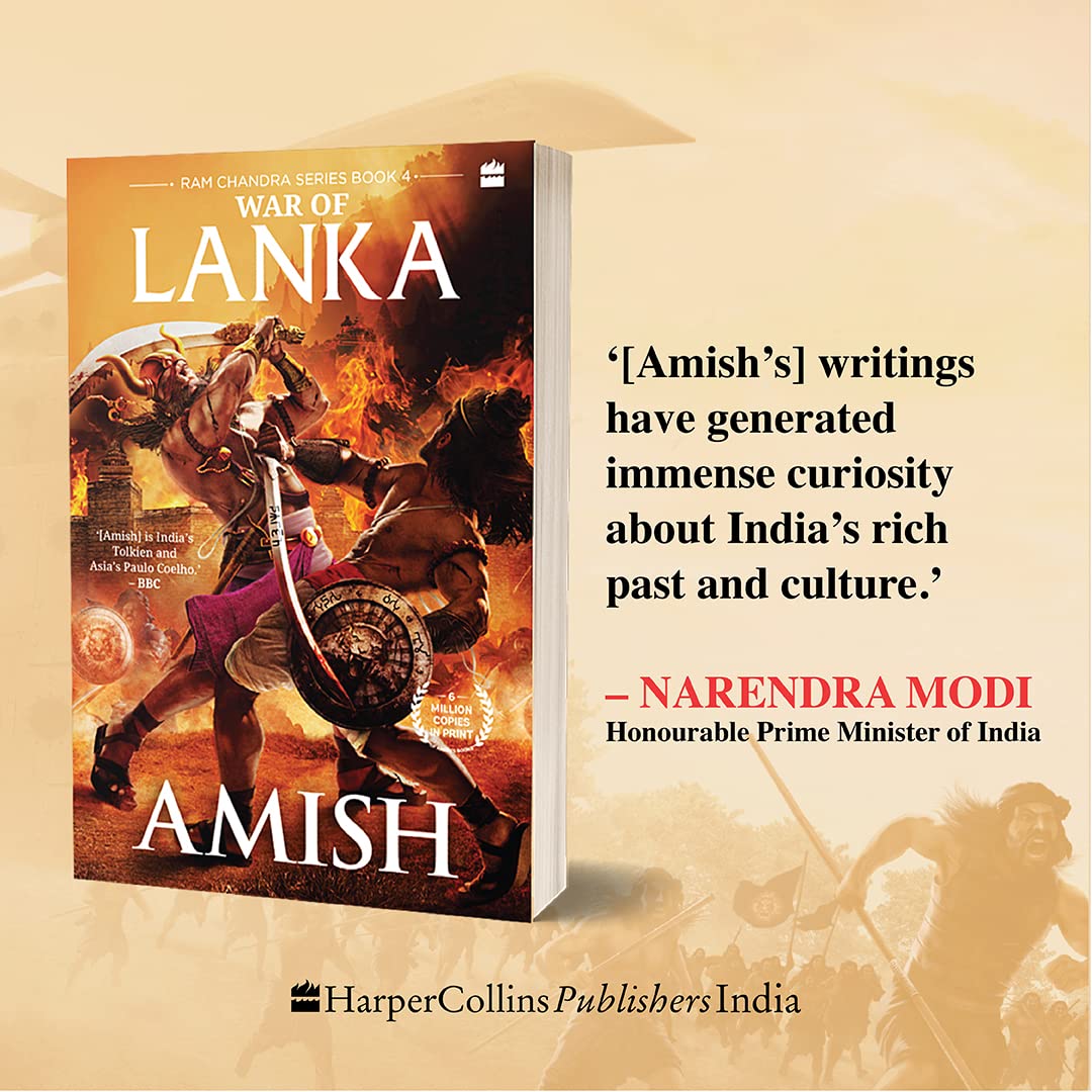 War Of Lanka (Ram Chandra Series Book 4) - Retail Maharaj