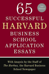 65 Successful Harvard Business School Application Essays - Retail Maharaj