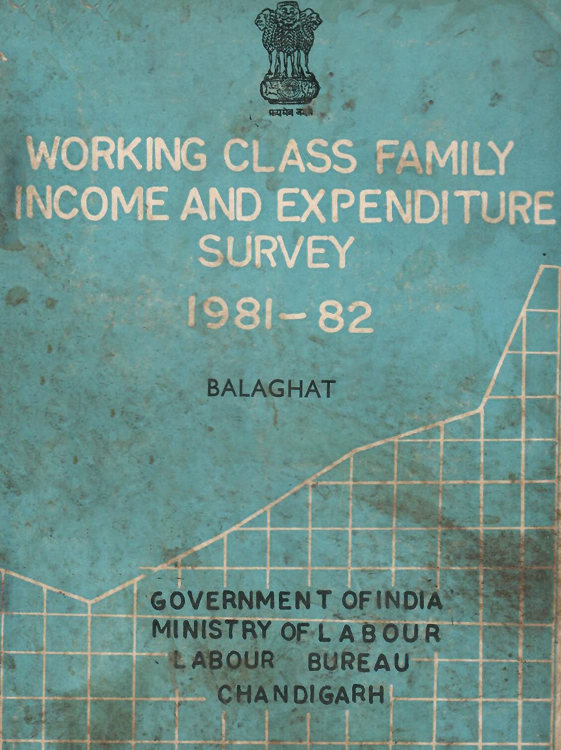Income and Expenditure Survey 1981-82 (Kothagudem) [Paperback] Labour Burea