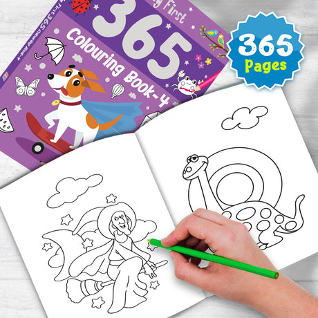 365 Colouring Book-4 - Retail Maharaj