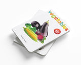 Vegetables – Early Learning Board Book with Large Font: Brightly Illustrated Vegetable Recognition Book for Kids | Big Board Books Series for Babies, Toddlers & Preschoolers | Learn About Carrots, Potatoes, Tomatoes & More with Bold Text & Clear Pictures - Retail Maharaj