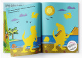 Jurassic Journey: Dinosaur Sticker Activity Book For Kids - Retail Maharaj