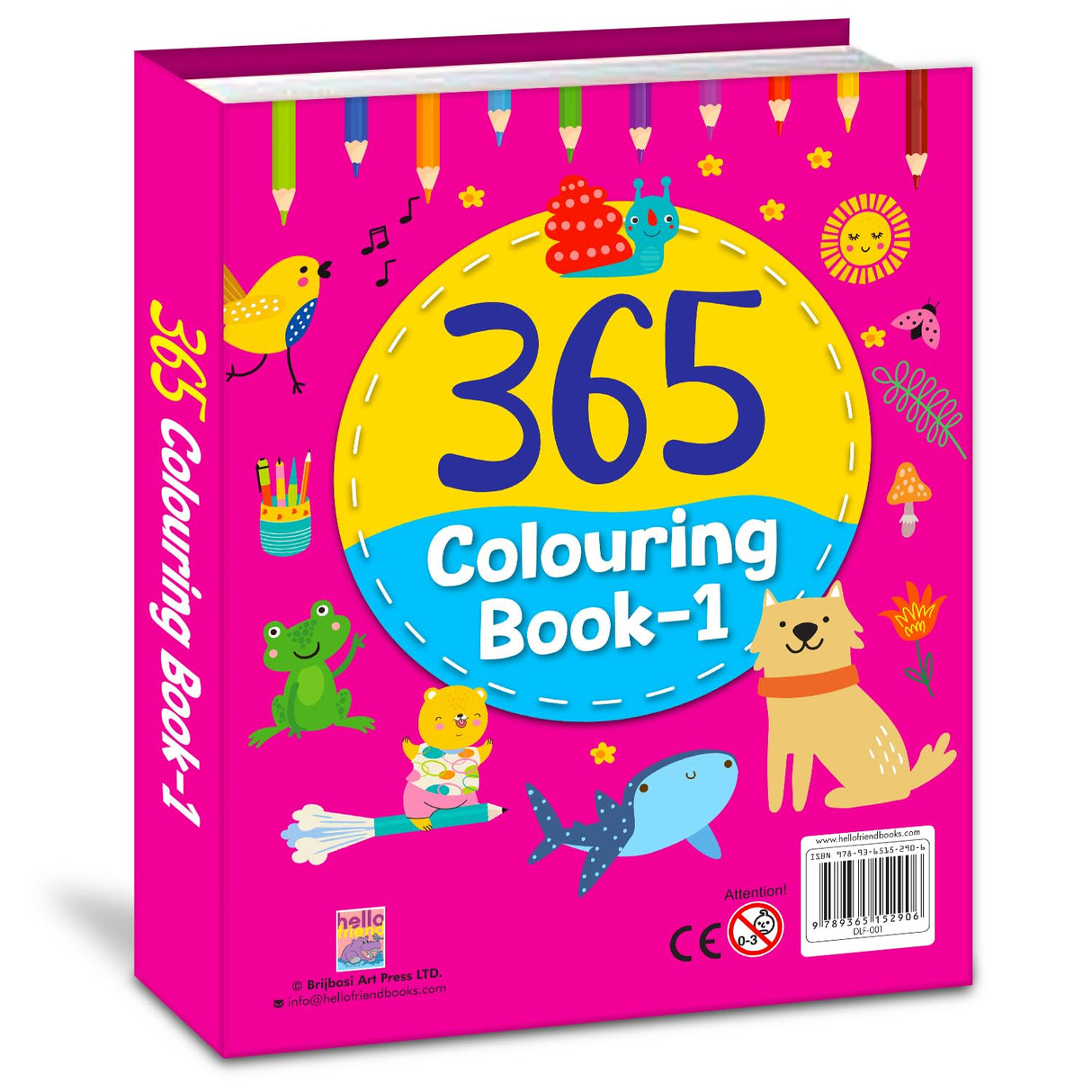 365 Colouring Book-1 - Retail Maharaj