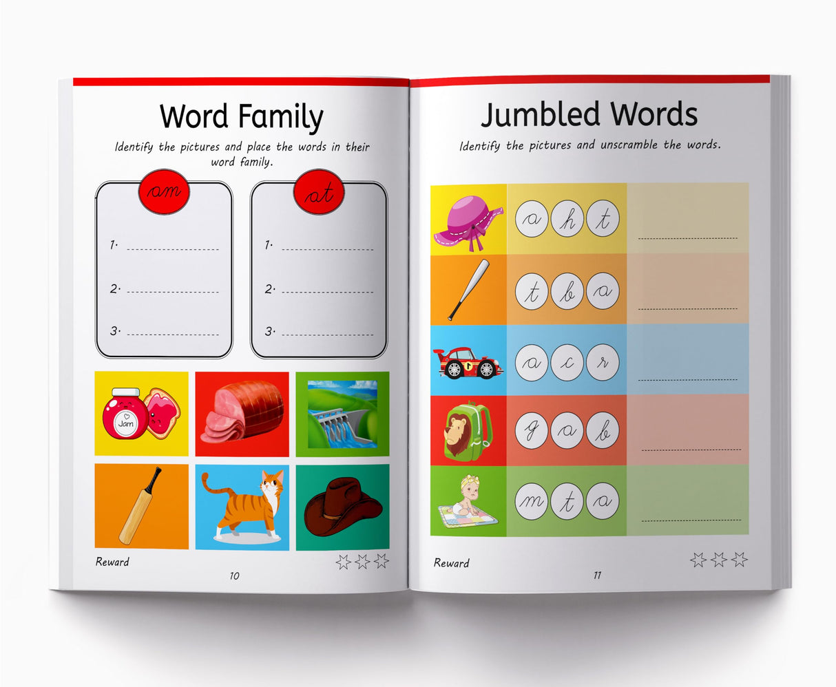Cursive Handwriting - Word Family: Practice Workbook For Children - Retail Maharaj
