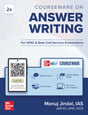 UPSC Answer Writing, 2e for Mains Exam 2026 by Manuj Jindal (IAS) | GS Papers I–IV | Solved PYQs (2017-2018, 2021-2025) on Edge Platform & Mock Tests | Topper's Handwritten Notes & Techniques - Retail Maharaj