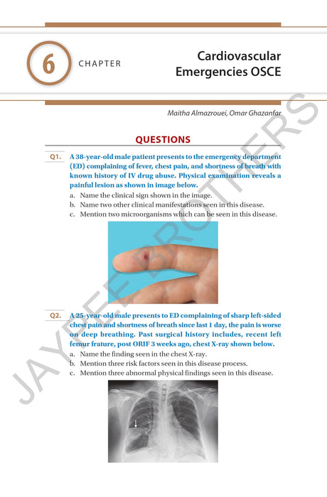 OSCE FOR EMERGENCY MEDICINE PRACTICAL EXAM - Retail Maharaj