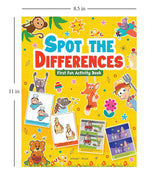 Spot the Difference: First Fun Activity Book for Kids | Boost Focus & Observation Skills | Ages 4–7 | 2+ Hours of Engaging Puzzle Fun - Retail Maharaj