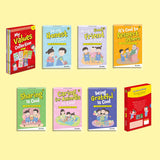 My Book of Values: Box Set 1 | A Set of 6 Exciting Story cum Activity Books | Illustrated Storybooks on Values and Good Behaviour | Honesty, Respect, Sharing, Caring for Animals, Friendship, Gratefulness | Ages 5 + - Retail Maharaj