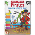 Pick and Paint Coloring Activity Book For Kids: Pirates - Retail Maharaj