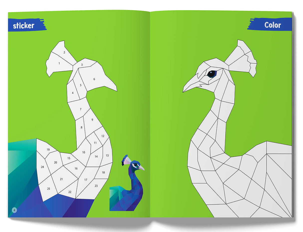 Color with Sticker - Birds Adventure - Retail Maharaj