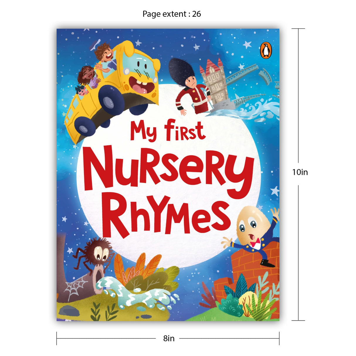 My First Nursery Rhymes: A Timeless Collection of Classic Poems & Songs for Toddlers | Includes Twinkle Twinkle Little Stars, Humpty Dumpty, Baa Baa Black Sheep and More I Perfect Read-aloud Illustrated Book I Ages 2+ [Select Learning]