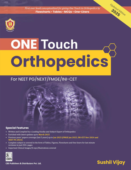 ONE TOUCH ORTHOPEDICS FOR NEET PG/NEXT/FMGE/INI-CET - 2025 - Retail Maharaj