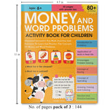 Math Activity Books Bundle 3 – Measurement / Data Handling / Money and Word Problem (Pack of 3 Books) - Retail Maharaj