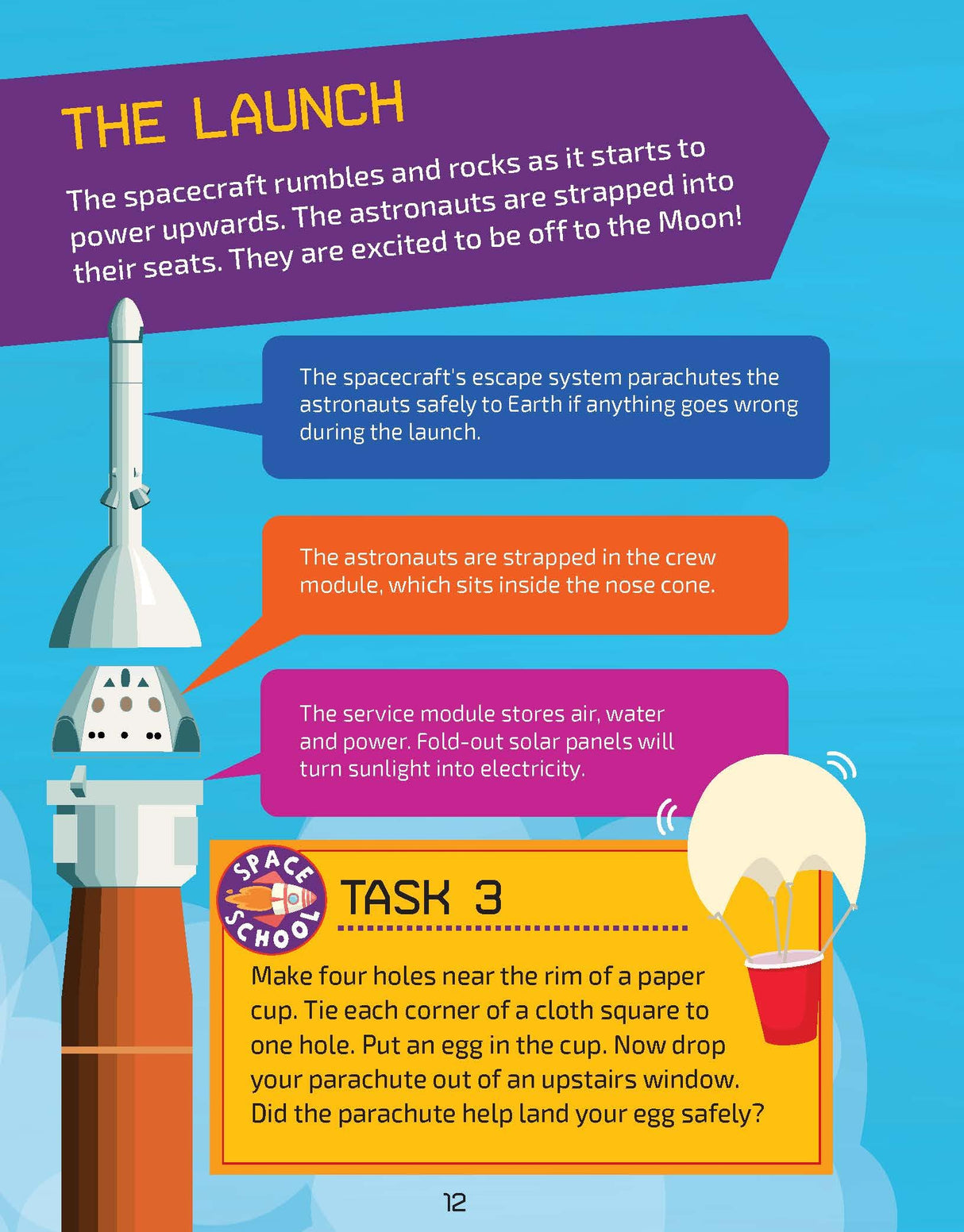 Space School: Ride A Rocket To The Moon - Retail Maharaj