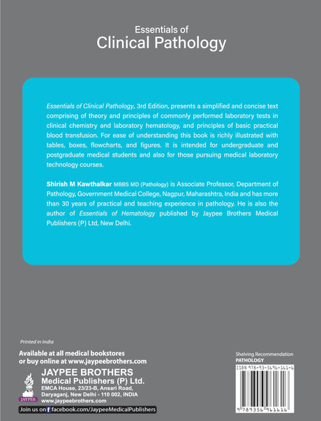 ESSENTIALS OF CLINICAL PATHOLOGY - Retail Maharaj