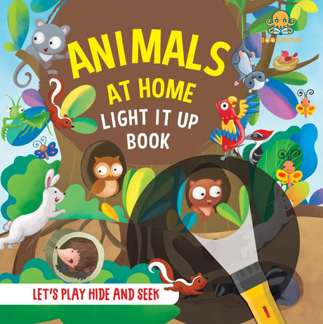 Animals at Home Light It Up Book - Retail Maharaj