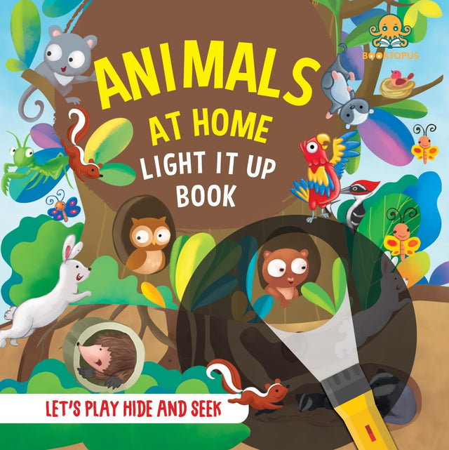 Animals at Home Light It Up Book - Retail Maharaj