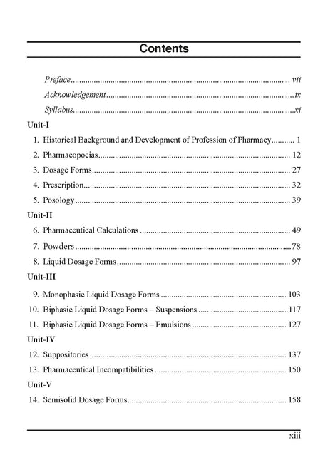 Textbook of Pharmaceutics-I for B.Pharm 1st Semester Students (First Edition, 2026) - Retail Maharaj