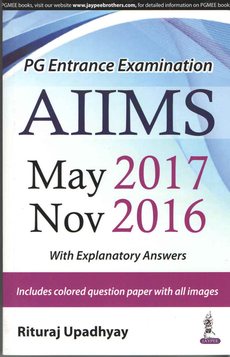 AIIMS MAY 2017 NOV 2016 (PG ENTRANCE EXAMINATION) - Retail Maharaj
