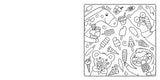 Colour Your Happy: Relax with this calming colouring book for all ages, featuring cute animal friends and cosy scenes - the perfect Christmas gift! (My Happy Feelings) - Retail Maharaj