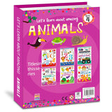 Hello Friend Books Let's Learn Giant Board Book: Animals - Large Board Book with Beautifully Illustrated Images for Children to Learn - Retail Maharaj