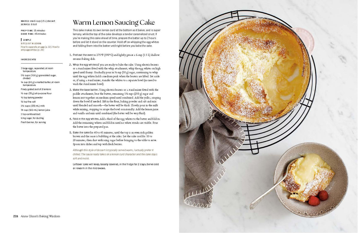 Anna Olson's Baking Wisdom: The Complete Guide: Everything You Need to Know to Make You a Better Baker (with 150+ Recipes) - Retail Maharaj