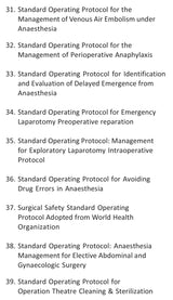 Standard Operating Protocols in Anaesthesia - Retail Maharaj