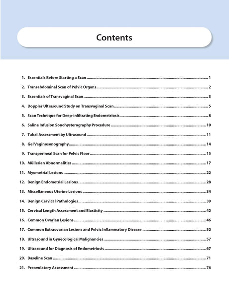 DECISION MAKING IN TRANSVAGINAL SONOGRAPHY - Retail Maharaj