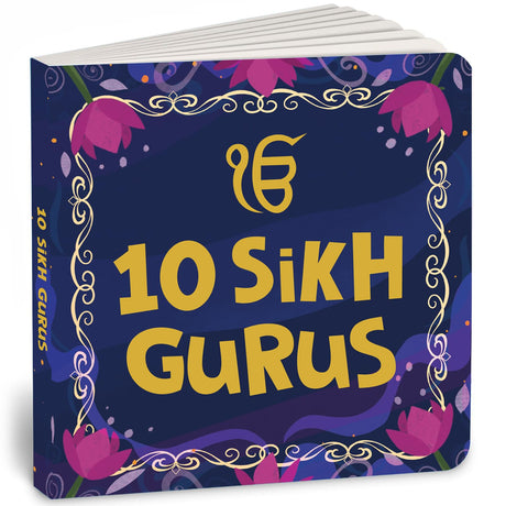 10 Sikh Gurus: Illustrated Stories of the Ten Sikh Gurus | Sikhism for Kids | Teachings, Values & Sikh History I Ages 3+ [Select Learning] - Retail Maharaj