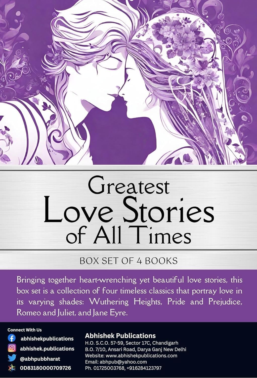 Greatest Love Stories of All Time Box Set of 4 Books - Retail Maharaj