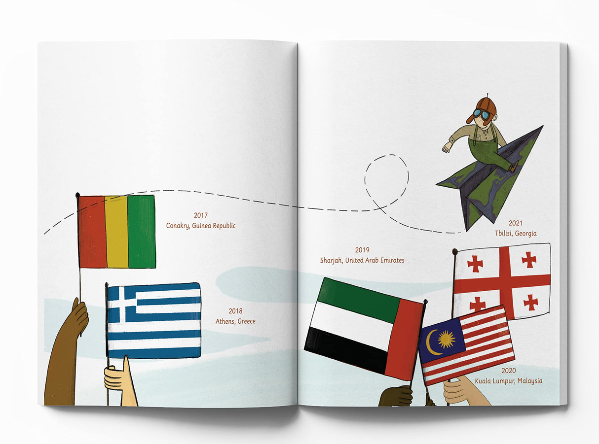 World Book Capital - An Illustrated Picture Book For Children - Introducing Kids To The World of Books and Different Cultures - Retail Maharaj