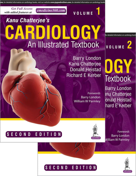 Kanu Chatterjee's Cardiology: An Illustrated Textbook (2 Vols.) - Retail Maharaj