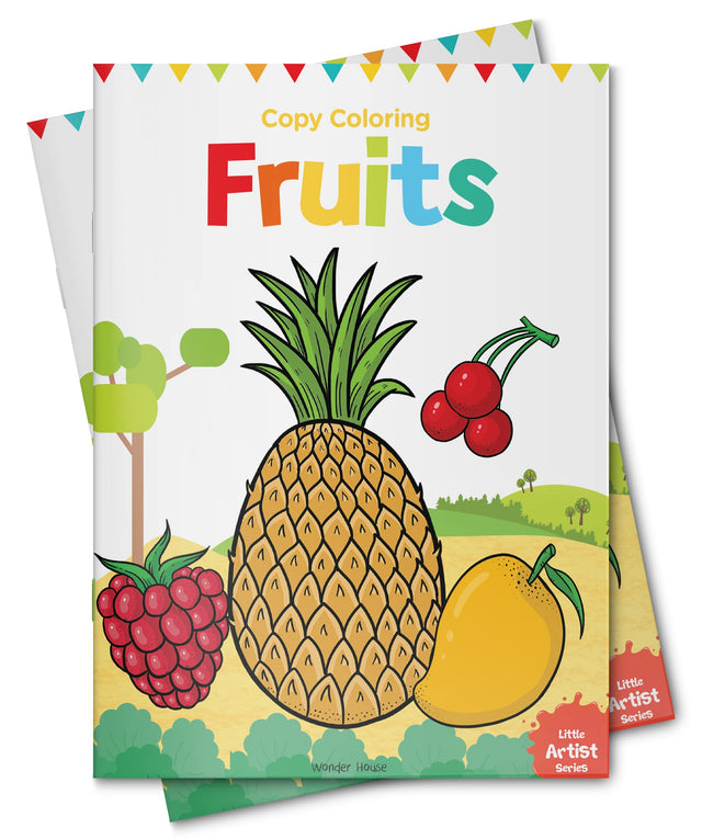 Little Artist Series Fruits: Copy Colour Books - Retail Maharaj