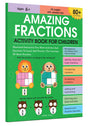 Amazing Fractions: Activity Book for Children | Learn Halves, Quarters & More | Ages 6–9 | Fun Math Puzzles & Exercises to Build Skills - Retail Maharaj