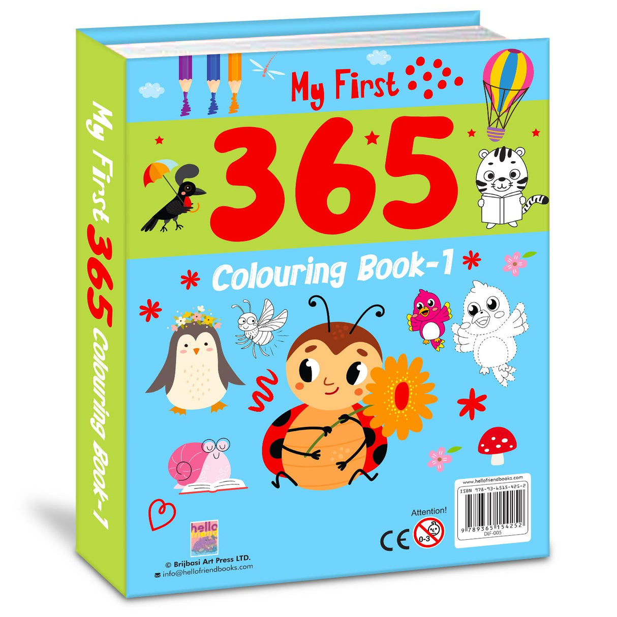 365 Colouring Book-1 - Retail Maharaj