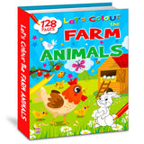 Let’s Colour the Farm Animals: Activity & Colouring Book for Kids Ages 3–9 | Perfect Gift for Drawing, Painting & Creativity | Premium Paper Quality - Retail Maharaj