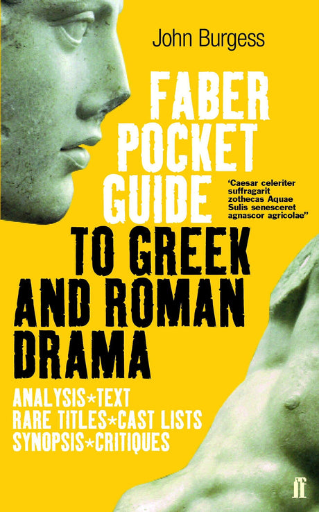 The Faber Pocket Guide to Greek and Roman Drama - Retail Maharaj