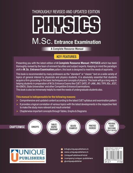 PHYSICS M.Sc Entrance Examination I - Retail Maharaj