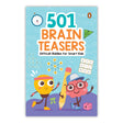 Brain Teasers: 501 Difficult Riddles for Smart Kids: Clever and Thought-Provoking Riddles for Kids | Number Puzzles, Picture Puzzles, Logic Puzzles and more | Ages 6+ - Retail Maharaj