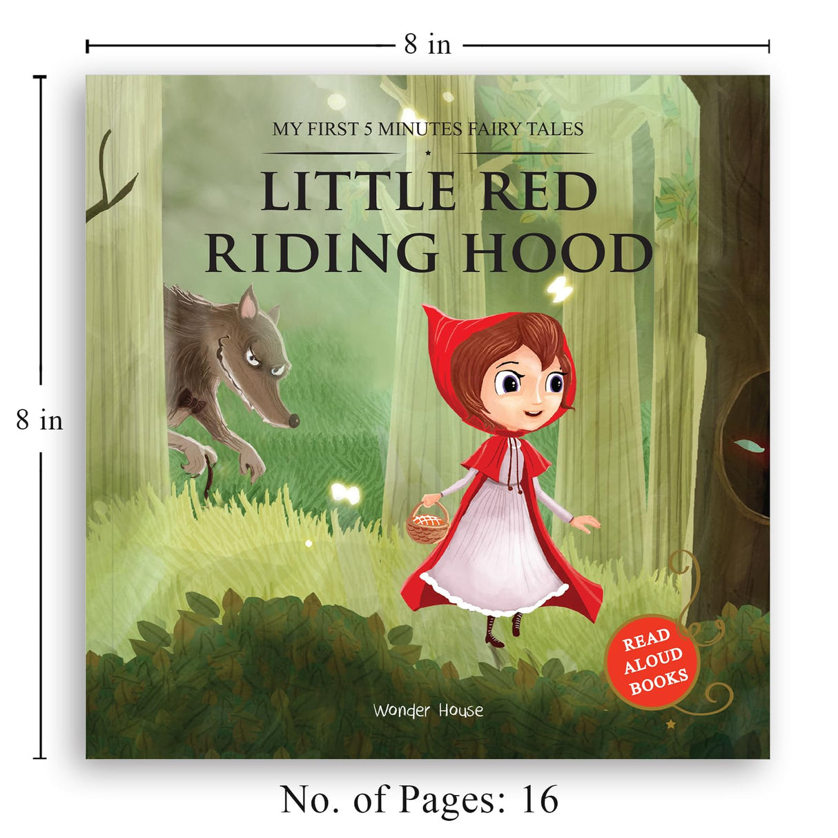 My First 5 Minutes Fairy Tales Little Red Riding Hood: Traditional Fairy Tales For Children (Abridged and Retold) - Retail Maharaj
