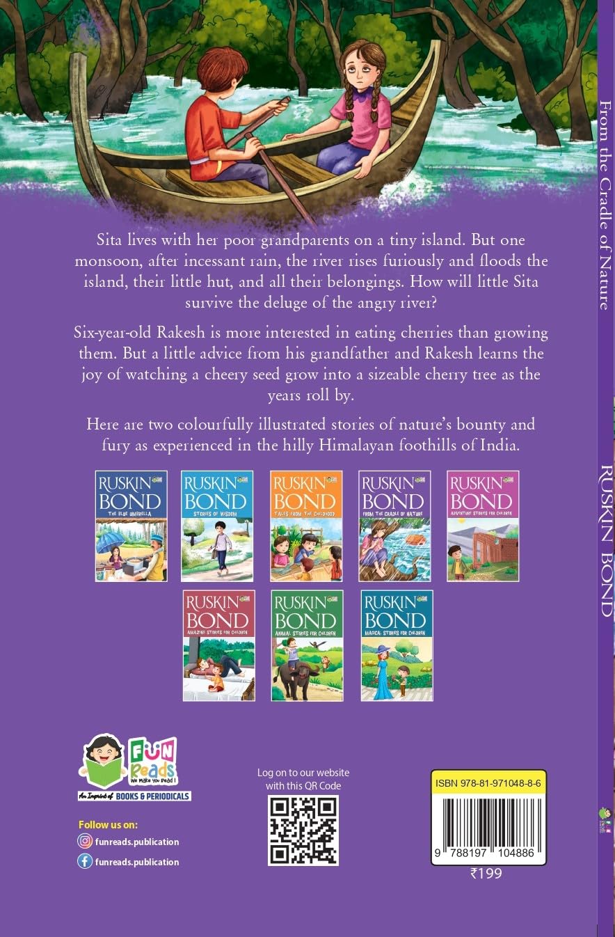 Ruskin Bond Short Stories - Set of 4 Bestselling Children Story Books & Animal Stories for Children - Retail Maharaj
